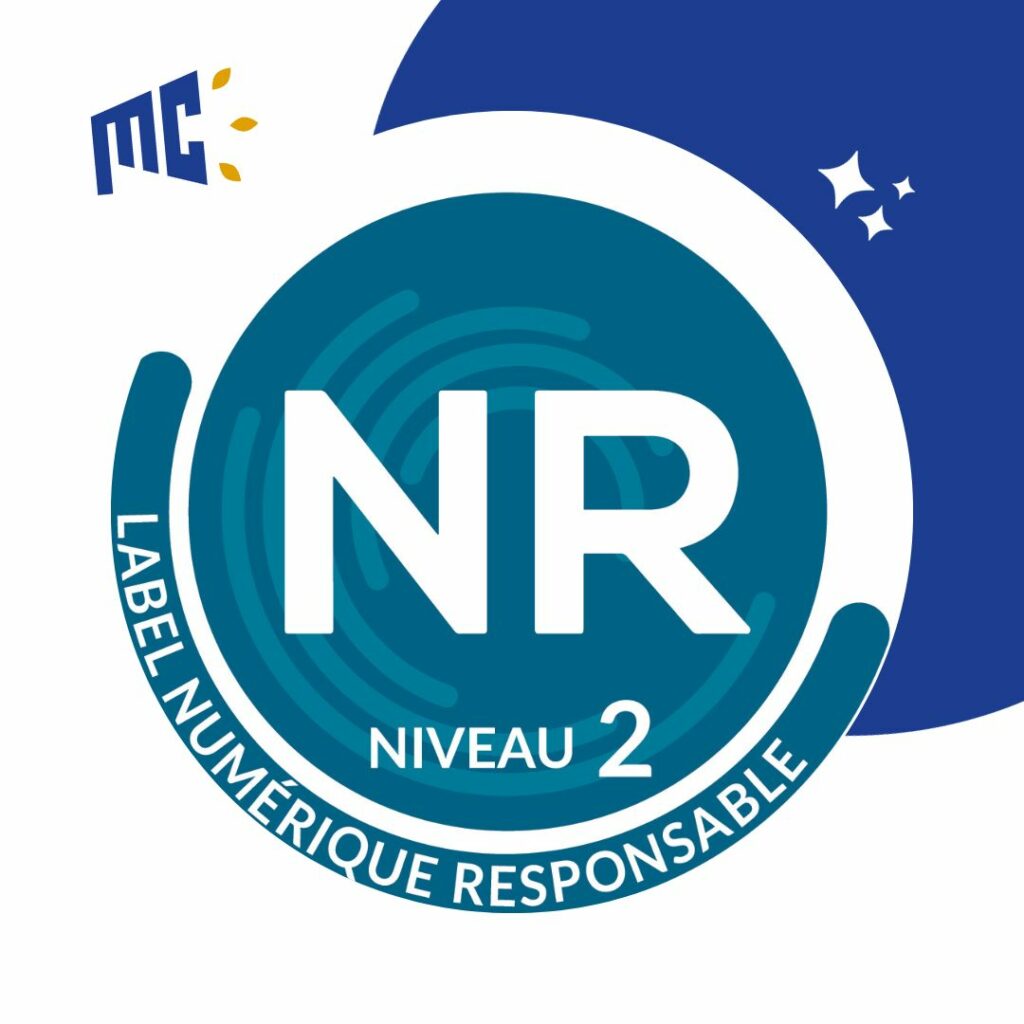 Image du label Numérique Responsable de niveau 2